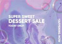 Sweet Sale Postcard Design