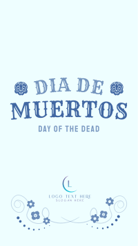 Festive Dia De Los Muertos Instagram Story