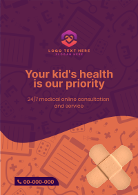 Pediatric Health Care Flyer