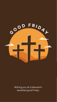 Good Friday Badge Instagram Story