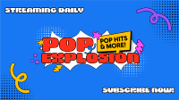 Pop Art Music YouTube Banner