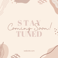 Organic Coming Soon Instagram Post Design