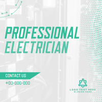 Electric Specialist Linkedin Post example 4