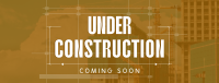 Under Construction Facebook Cover Design
