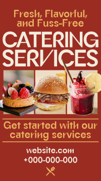 Modern Food Catering Services Video