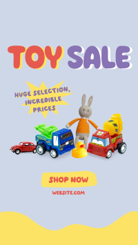 Huge Toy Sale Instagram Reel Image Preview