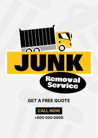 Junk Removal Stickers Flyer