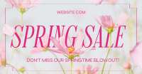 Spring Sale Facebook Ad