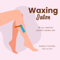 Waxing Salon Instagram Post