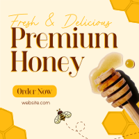 Premium Fresh Honey Instagram Post