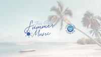 Summer Songs Playlist YouTube Banner