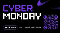 Cyber Monday Scan for Deals Animation