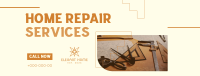 Simple Home Repair Service Facebook Cover Image Preview