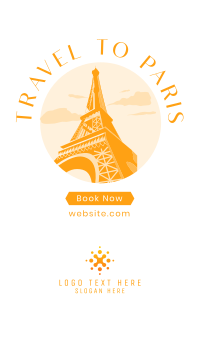 Paris Travel Booking Facebook Story