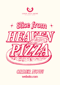 Heaven Pizza Poster