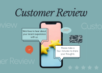 Customer Feedback Postcard