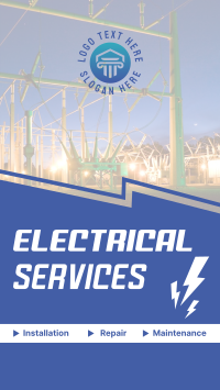 Professional Electrician Facebook Story