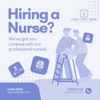 Healthcare Staff Available Instagram Post