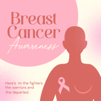 Breast Cancer Warriors Instagram Post