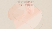 Key to Happiness Zoom Background