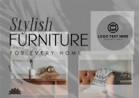 Stylish Furniture Postcard