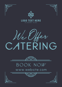 Elegant Fine Dining Poster
