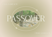 Passover Seder Minimalist  Postcard Design