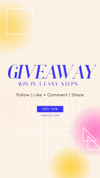 Giveaway Express Facebook Story