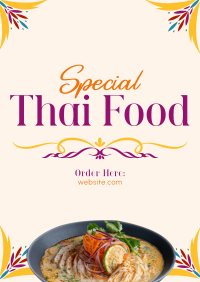 Special Thai Food Flyer