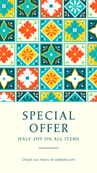 Special Offer Tiles Instagram Story