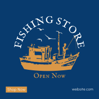 Fishing Store Instagram Post