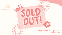 Minimalist Sold Out Announcement Animation