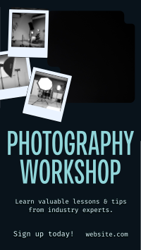 Photo Workshop YouTube Short Design