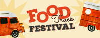 Food Truck  Festival Facebook Cover Image Preview