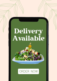 Healthy Delivery Poster