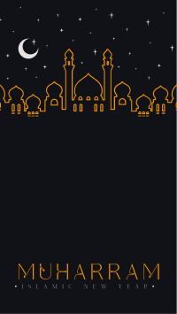 Starry Muharram Facebook Story