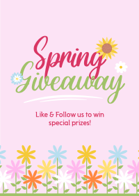 Hello Spring Giveaway Poster