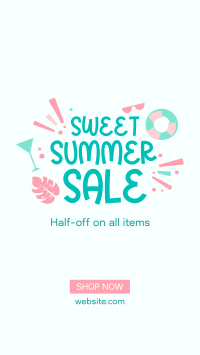 Sweet Summer Sale Instagram Story