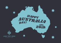 Australia Day! Postcard