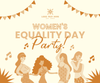 Party for Women's Equality Facebook Post