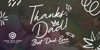 Best Dad Doodle Twitter Post