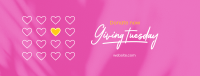 Heart Icons Facebook Cover Image Preview