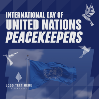 International Day of United Nations Peacekeepers Instagram Post