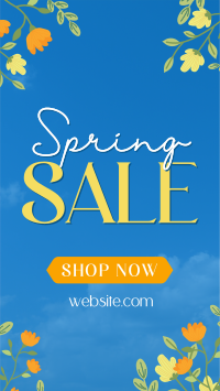 Spring Sale Flowers Video