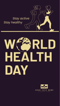 World Health Fitness Facebook Story