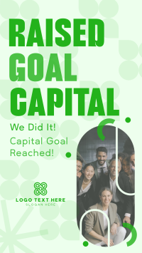 Corporate Capital Goal Achieved Instagram Story