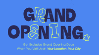Bold Grand Opening Animation