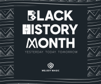 Black History Celebration Facebook Post