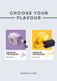 Choose Your Flavour Poster