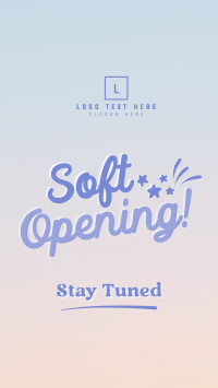 Soft Opening Launch Cute Instagram Story